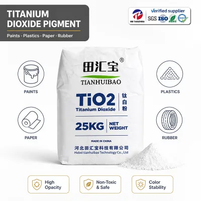 High Opacity Titanium Dioxide For Industrial Coating Chemical Stable Pigment China Manufacturer Wholesale
