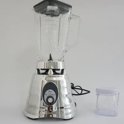 Multi-function 2-in-1 High Speed 450W Glass Blender CCA/Pure Copper Motor 3-Speed Dial Control 1.6-2.0L Capacity CB/CE Certified