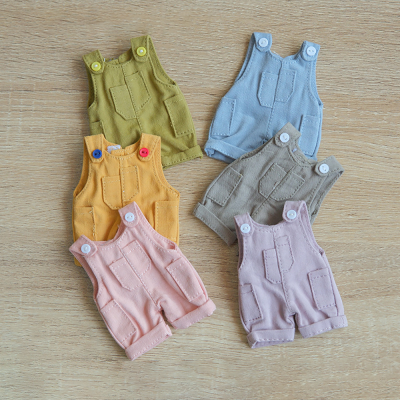 Factory Fashion Design 17cm Doll Key Chain Plush Toys Colorful Pants Doll Clothes