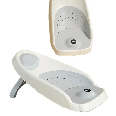 Intelligent Temperature Sensing Bath Rack Easy Folding and Operation Easy Lying Wash Baby Bath Stand