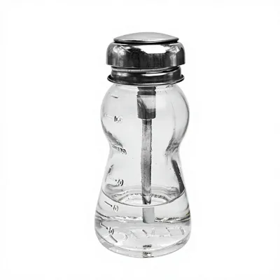Anti-static Glass Alcohol Bottle DKT-125A Press-Type Dispenser with Measuring Capacity Dongguan