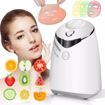 DIY Mini Fruit Vegetable Face Mask Maker Home Use Facial Beauty Mask Maker Machine Portable Facial Spa Device English Broadcast