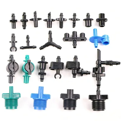 DaringFish Capillary Connector Barbed Thread Direct Anti-Drip Device Y-Connector 1/2 Inch Thread Drip Irrigation Accessories