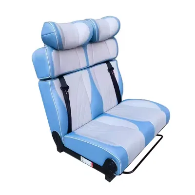 Hot Sale Custom Leather RV Folding Seat Business Style Flip Flat Bed Modification for Transit Vans and Motorhomes