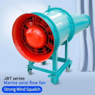 Jbt Trouser Leg Style Double Air Vents 380V/660/680V 1.1/2.2/5.5/11/18.5/22/30 Kw Industrial Marine Vertical Axial Flow Fans