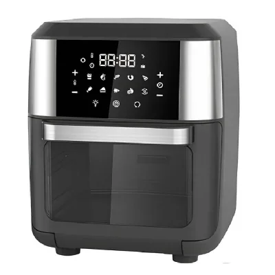 New Square 220-240v air Fryer Oven Digital Smart air Fryer Kitchen Appliances Stainless Steel