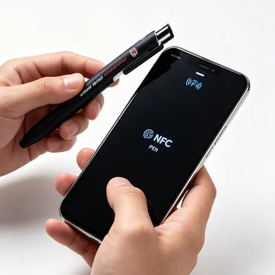Promotional Gift Pen Elegant Design Ball Point Pen Custom Logo NFC Touchview Plastic Pen