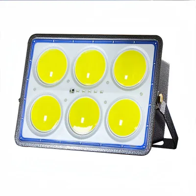 Commercial City Solar Charging Street COB Spot Lamp Energy Saving Adjustable Angle Waterproof IP67 LED Flood Light Outdoor