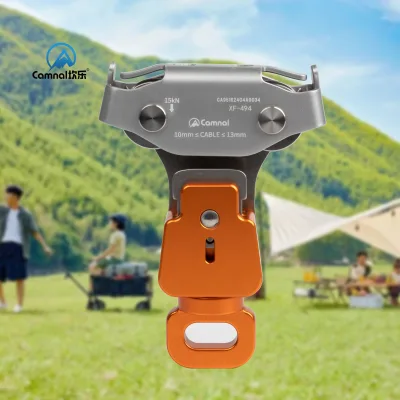 15KN Machine Double Pulley System Strong Rock Climbing Mountaineering Fall Protection Equipment Electrical Rigging