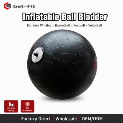 Ball Bladder Butyl Rubber Nylon Wound Soccer Football Basketball Volleyball Inner Core High Air Retention Wholesale OEM