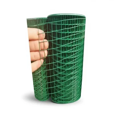 WANGUO Eco-Friendly Nature Iron Frame PVC-Coated Metal Chain Link Privacy Fence 6 Feet High Easily Assembled