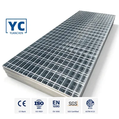 Airport Terminal Baggage Conveyor Pit and Ground Equipment Deck Made From Heavy Duty Galvanized Steel Grating