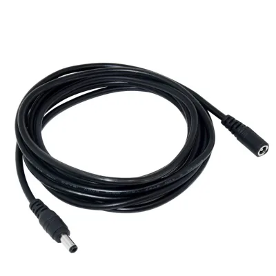 5M Power Supply Extension Cable for CCTV Camera DC 12V Power Extension Cable Pure Copper High Quality