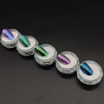 Exclusive Multichrome Chrome Nail Powder Duochrome Nail Powder Pigment