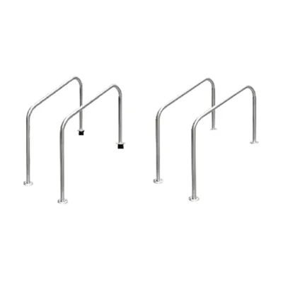 Svadon Swimming Pool Equipment Thickened and Polished Pool Handrail Safety Stainless Steel Swimming Pool Handrail