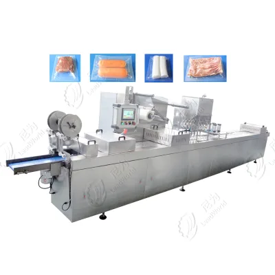 Fish Seafood Vacuum Thermoforming Packing Machine Sausage Cheese Stick Meat Vacuum Packaging Machine