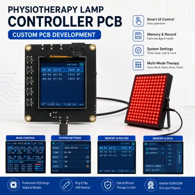 OEM ODM Red Light Therapy Controller Board for Beauty and Wellness Brands