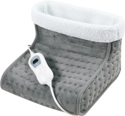 100W Elderly Electric Foot Warmers Electric Heated Foot Warmer Ultra Soft Flannel