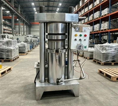 Top Quality Household Hydraulic Oil Press Machine Compact Layout Oil Pressing Machinery for Backyard Oil Making