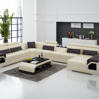 Top quality comfortable Leather Sofa Funiture living room sofas