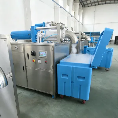 Wobo Drikold Production Facility 300-350Kg/Hfood Dry Ice Making Machine for Entertainment