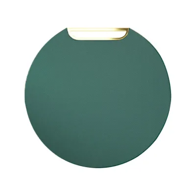 Round Upright Chopping Board, Fruit Chopping Board, PE Mildew-Proof Round Chopping Board Can Stand on Both Sides.
