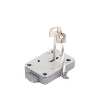 Coin-Operated Mechanical Lock with Key Parts Safe Cash Drawer Blade for Gun Cabinet for Washing Machines