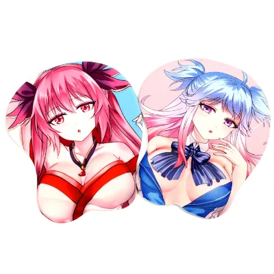 Custom Cute Cartoon Ergonomic Mouse Pad 3D Anime Wrist Support Mouse Pad