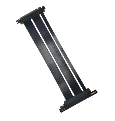 Factory Direct Sale 90 Degree Pci Express 4.0 X16 Extender Gpu Adapter Running Extension Cable Pcie Cable