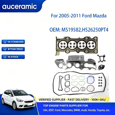 Engine Cylinder Head Gasket Set Fit for 2005-2011 Ford Focus Mazda 3 2.0L 2.3L L4 OE HS26250PT4 26250PT