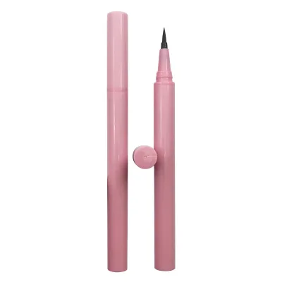 Pink Large Triangle Eyebrow Pencil with Brush No Logo Mineral Composition Double Head Eyebrow Pencil Wholesale for Foreign Trade