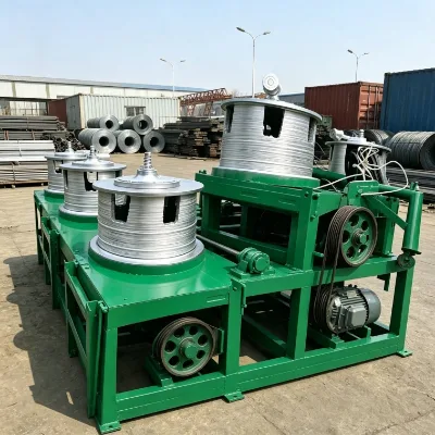 Metal Wire Drawing Equipment 3 Phase 380V 50Hz for Wire Mesh Construction Galvanized Steel Wire Preprocessing