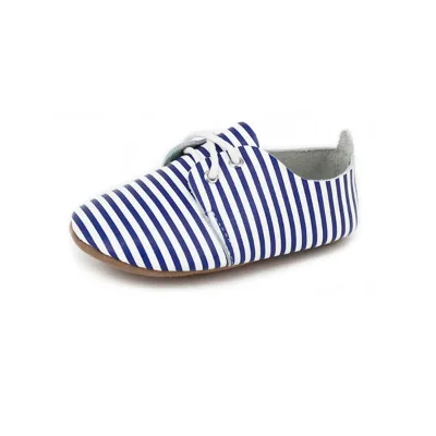 Picture Design Lamb Leather Newborn Toddler Pre Walker Baby Oxfords Soft Sole Casual Shoes