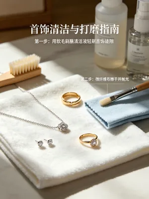 Special Polishing and Cleaning Tools for Gold and Silver Jewelry Removes Oxidation and Scratches Made in China and Guatemala