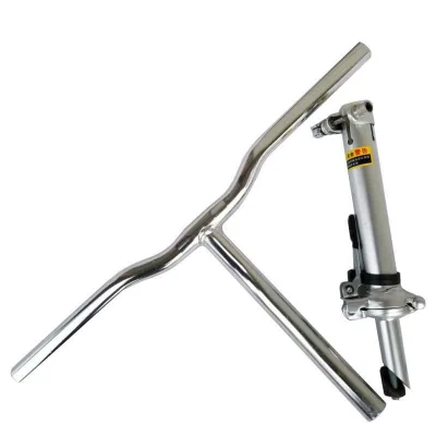 Bicycle Accessories Folding Bicycle Folding Bicycle T-shaped Handlebar Small Swallow Shaped Steel T-shaped Handlebar
