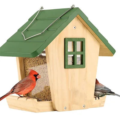 Hot Sale Bird Feeder Outdoor Garden Decoration Hanging Multiple Styles Parrot Breeding Bird House