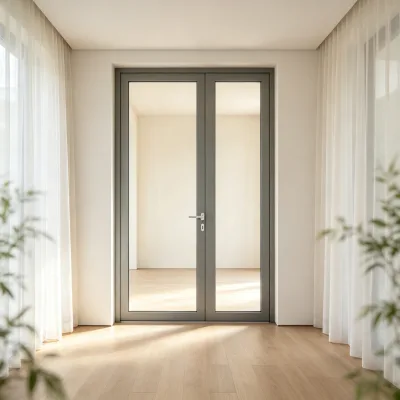 Water-sealed Flat Doors Prevent Steam Damage to Bathroom Cabinets