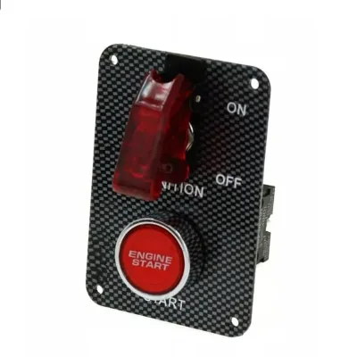 Pilot Automotive Pilot PL-SW50R Performance Push Button Starter Switch Panel for Racing Use Only