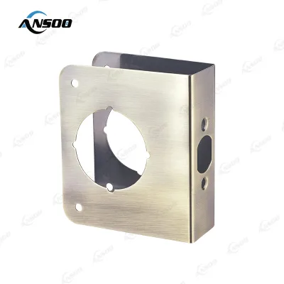 Stainless Steel Security Single Double Hole Doors Repair Wrap Around Door Reinforcer