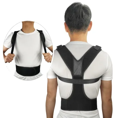 New Style Breathable Posture Corrector with Adjustable Strap and Waist Belt