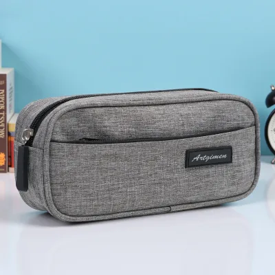 Customized Pencil Case Minimalist Portable Makeup Organizer Eco Friendly Cosmetic Bags Custom