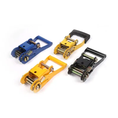China Manufactures Selling to Control the Goods 2 Inches, 6000 Kg Metal Steel Ratchet Buckle Tie Belt