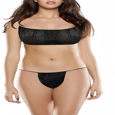Wholesale Plus-size Cheap Spa Salon Hotel Travel Maternity Non Woven Disposable Panties Spa Underwear for Women
