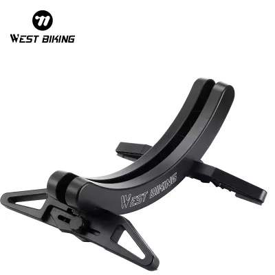 WEST BIKING OEM/ODM ABS Parking Vertical Bike Racks Mtb Indoor Storage Road Bicycle Floor Stand