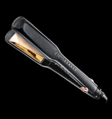 Electric Extra Wide 1.5 Inch Ceramic Coating Plancha Para Cabello LCD Temperature Display Comb for Salon Household Hotel Use