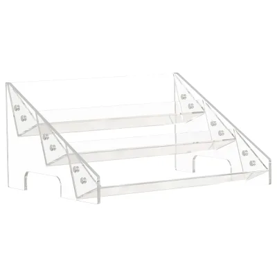 Custom 3 Tier Storage Rack Acrylic Organizer Display Shelf for Pantry  Countertop Kitchen Organization