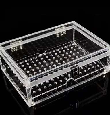 Acrylic Cigar Humidor Box with Hygrometer and Humidifier for Cigar Preservation