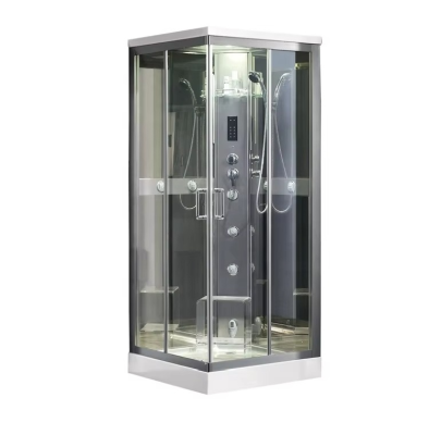 Hot Tub Shower Room Cabin Combo Computerized 90X90 Enclosed Steam Bath Shower