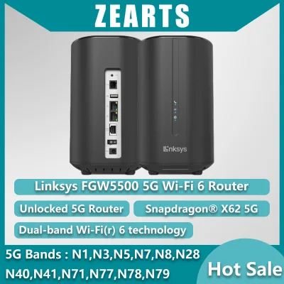 Linksys FGW5500 5G CA WiFi 6 AX5400 X62 High Speed Wireless Router Unlocked for Home Network