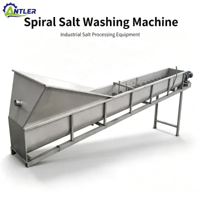 Multi-functional Spiral Type Washing Cleaning Equipment for Refined Salt